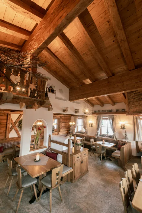 Stüberl in der Rosswaldhütte