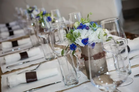 Fest feiern auf einer Almhütte in Saalbach Hinterglemm